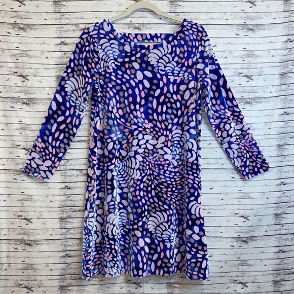 Lilly Pulitzer Olive Dress Sparkling Grotto - Picture 7 of 12